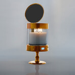 A.L.E.C // Automated Safe Candle Holder // Brilliant Bronze (Small Holder)