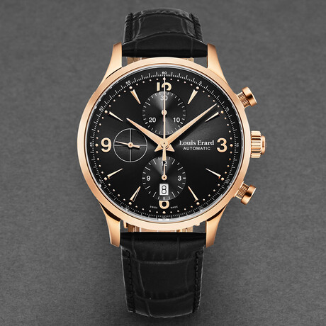 Louis Erard 1931 Chronograph Automatic // 78225PR12.BRC02 // Store Display  - Covetable Timepieces - Touch of Modern
