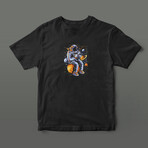 Thinking Astronaut Graphic Tee // Black (S)