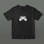 Skateboard X Graphic Tee // Black (XL)