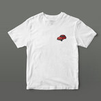 Red Bug Graphic Tee // White (XL)