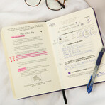 Sleep & Evening Routine Sidekick Journal // Sunset Purple