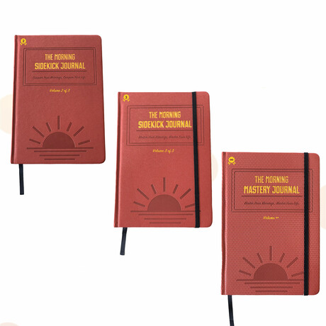 Morning Sidekick Journal Set // Volumes 1-4