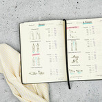 Bodyweight Home Workout Journal // Gray