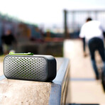Blockblaster // Bluetooth Wireless Speakers (Green + Orange)