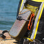 Blockblaster // Bluetooth Wireless Speakers (Green + Orange)