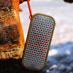 Blockblaster // Bluetooth Wireless Speakers (Green + Orange)