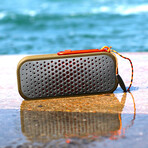 Blockblaster // Bluetooth Wireless Speakers (Green + Orange)