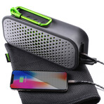 Blockblaster // Bluetooth Wireless Speakers (Green + Orange)