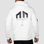 Small Bloc Logo Hoodie // Off White (Small)