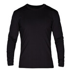 NKMR Training Dry Long Sleeve Top // Black (Small)