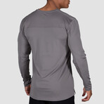NKMR Training Dry Long Sleeve Top // Steel Gray (Small)