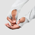 NKMR Neotech Zip Hoodie // Light Gray (Small)