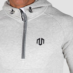NKMR Neotech Zip Hoodie // Light Gray (Small)