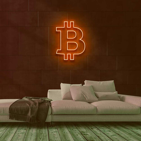 Bitcoin // Large (Red)