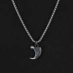 Sterling Silver Lynx Claw Pendant + Chain (20")