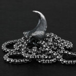 Sterling Silver Lynx Claw Pendant + Chain (20")