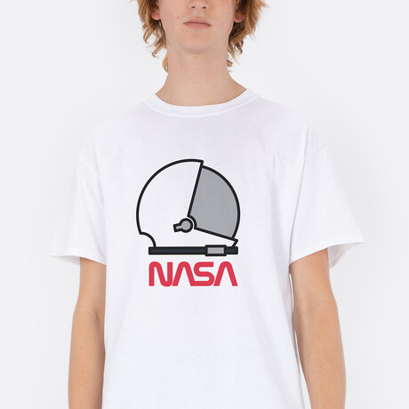 NASA Cosmonaut Tee // White (Small)