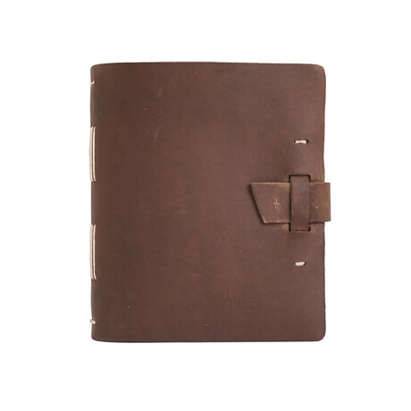 Traveler Leather Journal (Dark Brown)