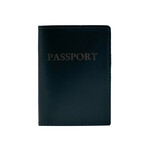 Leather Passport Cover // Black