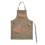 Journeyman Waxed Canvas Apron (Gray)