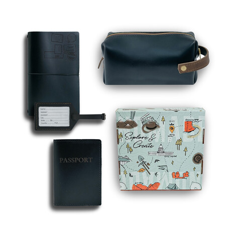 Traveler's Gifts Set (Dark Brown)