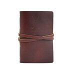 Leather Golf Log (Dark Brown)