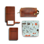 Traveler's Gifts Set (Dark Brown)