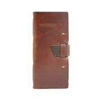 Leather Hunting Log (Dark Brown)