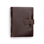 Good Book Leather Journal (Dark Brown)