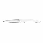 Auguste Classic 12-Piece Steak Knife Set (White Handle)