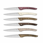 Auguste Premium 6-Piece Steak Knife Set // Assorted Colors