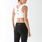 Women's Posture Sports Bra // White (XS)
