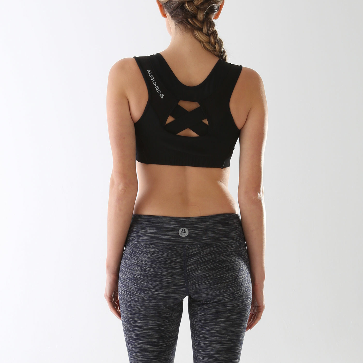 Women's Posture Sports Bra // Black (XS) - AlignMed - Touch of Modern