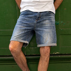 Elley Shorts // Blue (33)