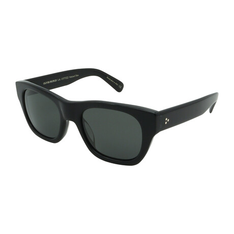 Oliver Peoples // Unisex OV5418SU-1005P2 Polarized Sunglasses // Black + Gray