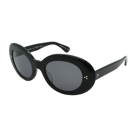 Oliver Peoples // Women's OV5395SU-100581 Polarized Sunglasses // Black + Gray Polar