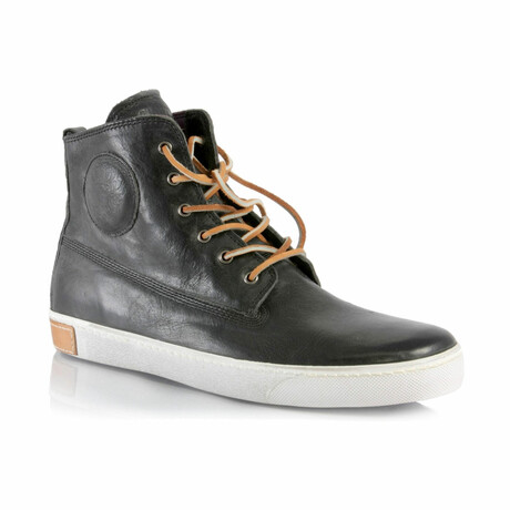 High Top Sneaker // Black (Euro: 40)
