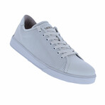 Meshed Low-Rise Sneaker // White (Euro: 46)