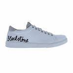Blackstone Cursive Low-Rise Sneaker // White (Euro: 48)