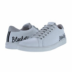 Blackstone Cursive Low-Rise Sneaker // White (Euro: 48)