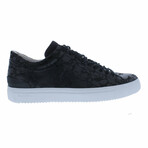 Subtle Print Low-Rise Sneaker // Black Terrazzo (Euro: 46)