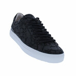 Subtle Print Low-Rise Sneaker // Black Terrazzo (Euro: 46)