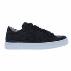 Subtle Print Low-Rise Sneaker // Black Terrazzo (Euro: 46)