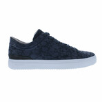 Subtle Print Low-Rise Sneaker // Dark Denim Terrazzo (Euro: 46)