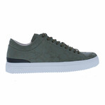 Subtle Print Low-Rise Sneaker // Dark Green Terrazzo (Euro: 41)