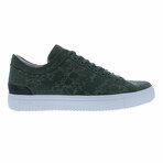 Subtle Print Low-Rise Sneaker // Dark Green Terrazzo (Euro: 41)
