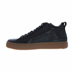 Blackstone Graphic Mid-Rise Sneakers // Black (Euro: 47)