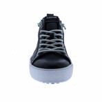 Lace Up Sneakers // Black (Euro: 42)