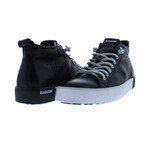 Lace Up Sneakers // Black (Euro: 42)